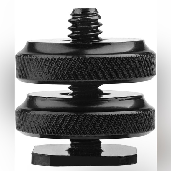 Veenajo 1/4"-20 Hot Shoe Mount Adapter Tripod Screw Adapter for DSLR Camera - Picture 7 of 7